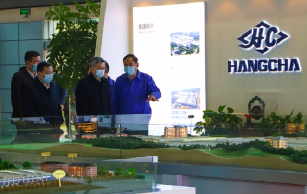 浙江省委常委、杭州市委书记刘捷一行考察调研MG十大电子游戏网址集团(图1)
